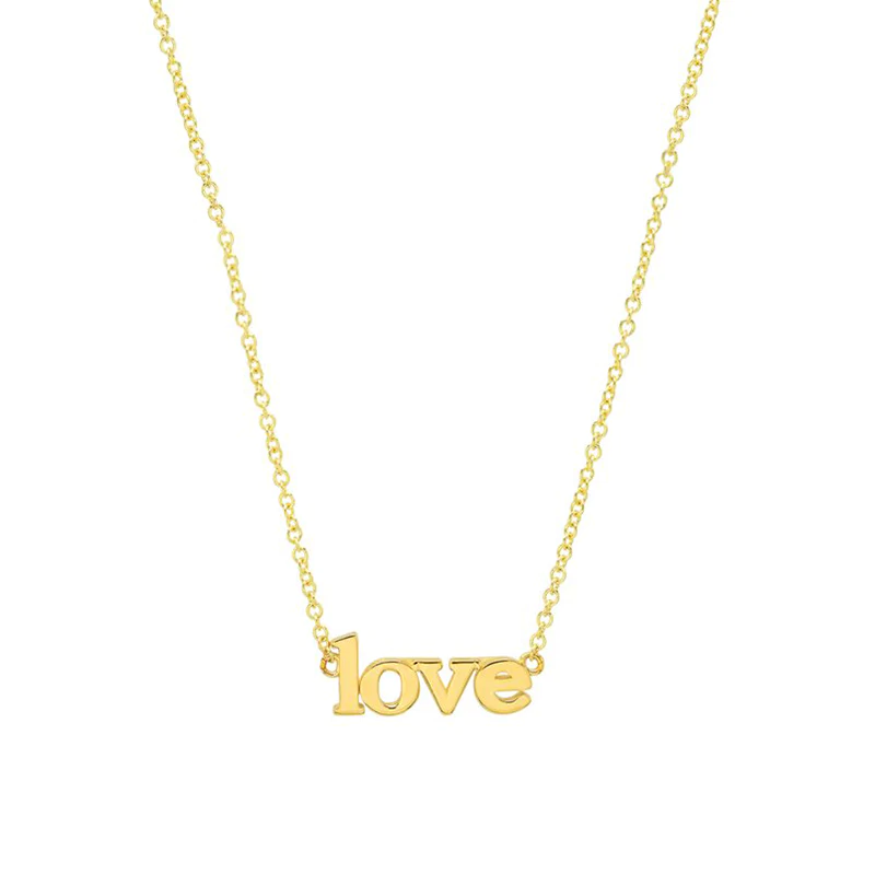 Arabic clearance heart necklace