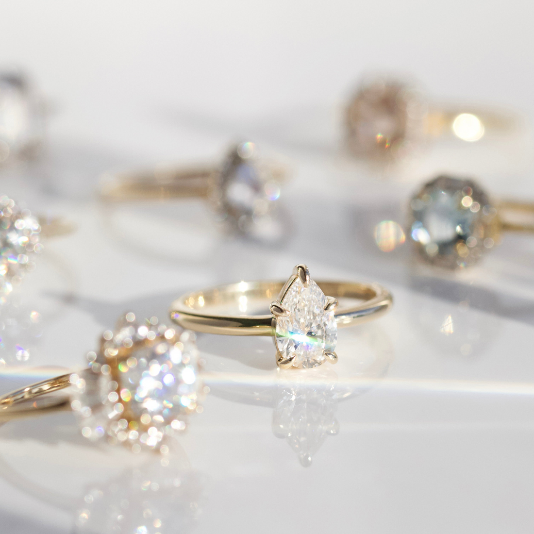 4 Diamond Engagement Rings