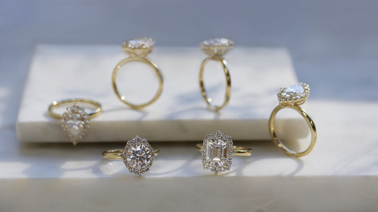 Ready-To-Ship Engagement Rings