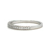 Monique - Micro pave 3 Sides Wedding Ring