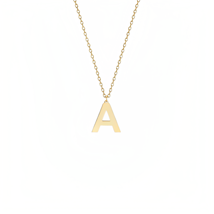 Single Initial Necklace - Prime & Pure