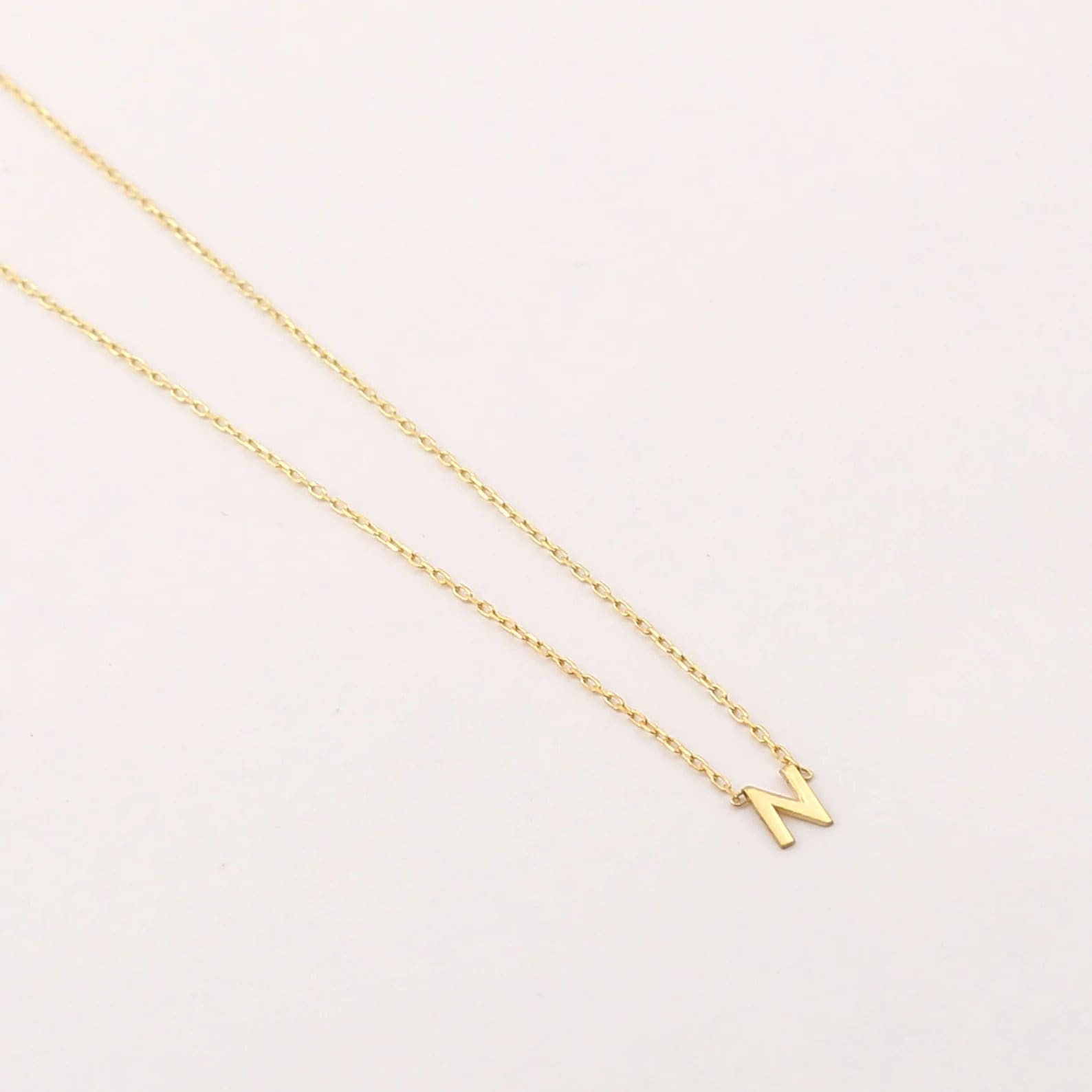 Single Initial Necklace - Prime & Pure