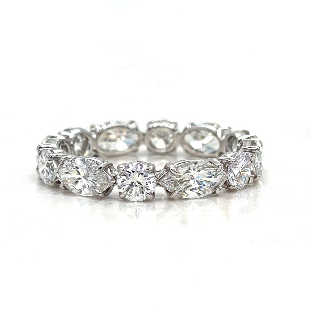 Helena- Round and Marquise Eternity Ring