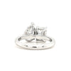 Dina – Toi et Moi Ring Pear cut and Emerald cut Engagement Ring