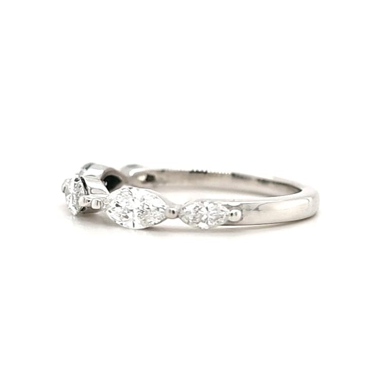 Imogen - Marquise Stones Wedding Ring 2 sizes