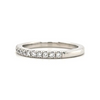 Alinta - Round Diamond Half Set Pave Band