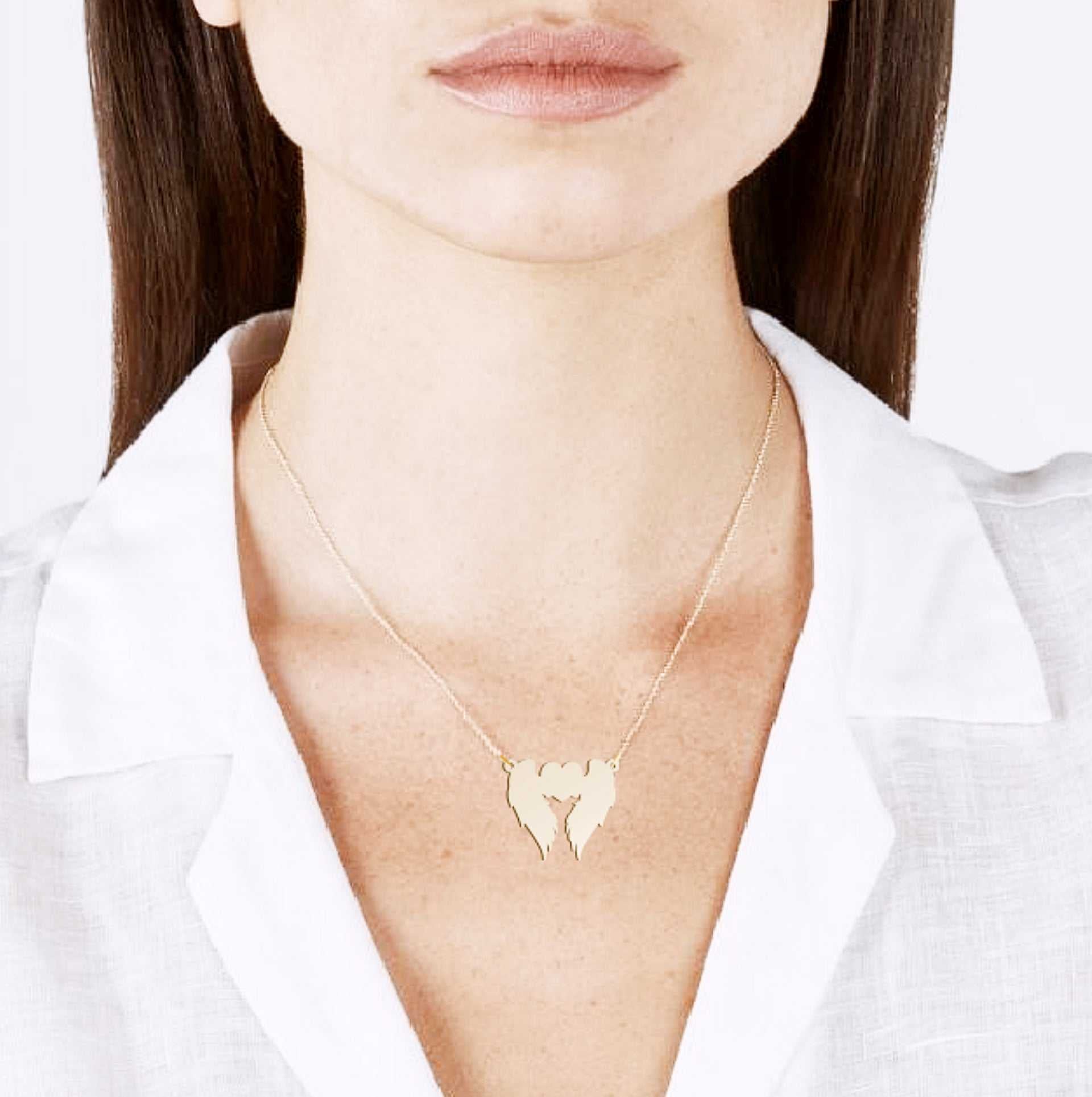 Heart Wings Necklace - Prime & Pure