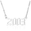 Prime & Pure 9K White Gold Birthyear Necklace 2003 - Prime & Pure