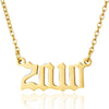 Prime & Pure 9K Yellow Gold Birthyear Necklace 2010 - Prime & Pure