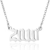 Prime & Pure 9K White Gold Birthyear Necklace 2010 - Prime & Pure