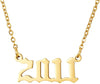 Prime & Pure 9K Yellow Gold Birthyear Necklace 2011 - Prime & Pure