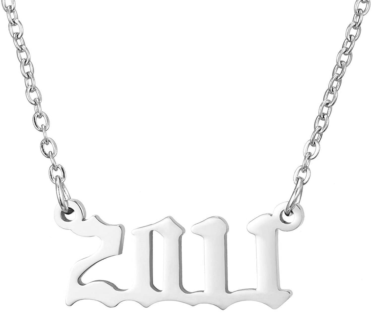 Prime & Pure 9K White Gold Birthyear Necklace 2011 - Prime & Pure