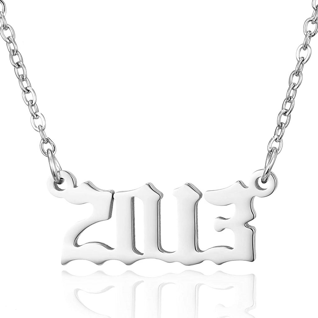 Prime & Pure 9K White Gold Birthyear Necklace 2013 - Prime & Pure