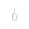 Prime & Pure Sterling Silver Initial Pendant Letter D - Prime & Pure