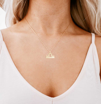 Libra Sign Necklace - Prime & Pure