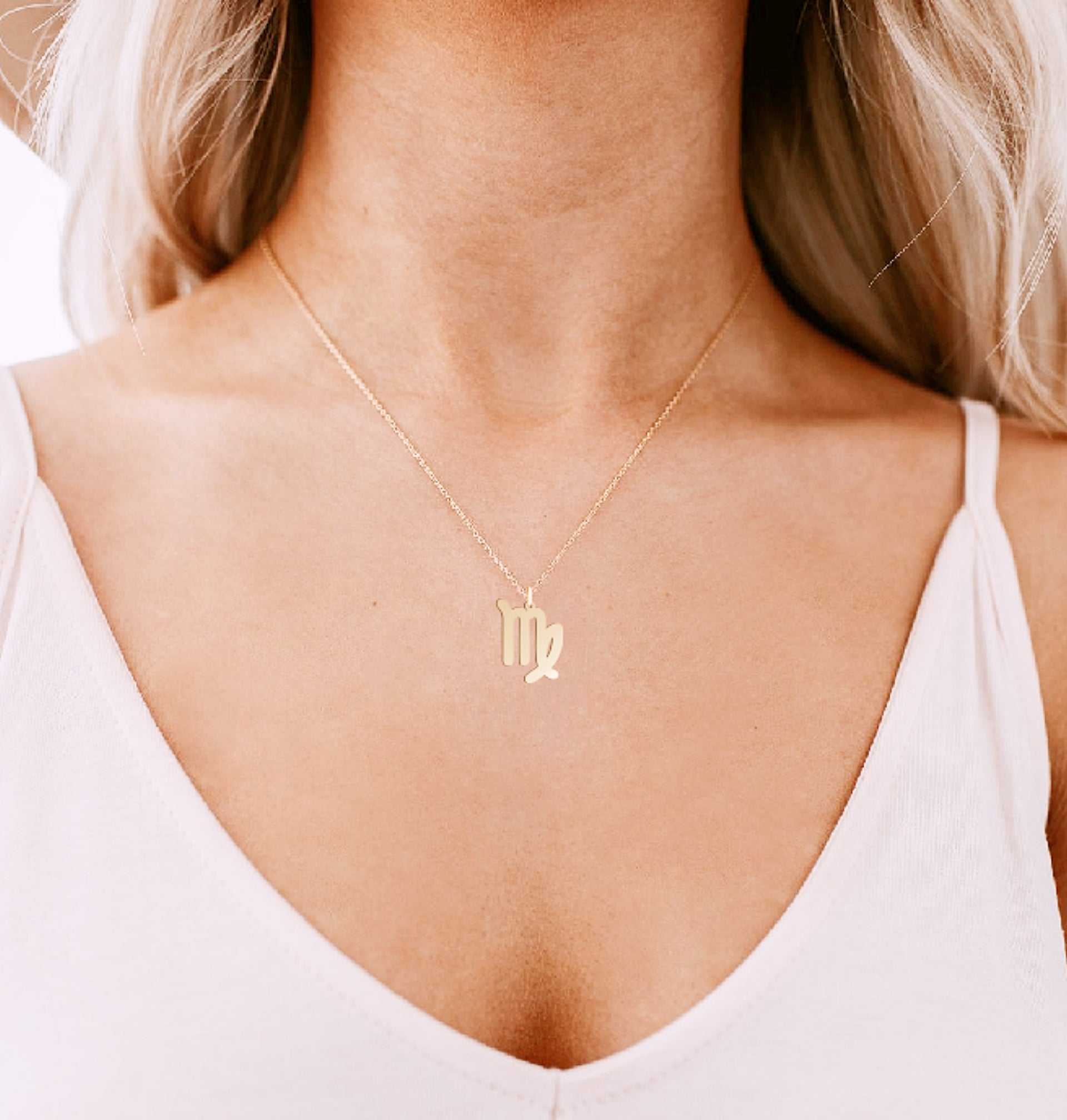 Virgo Sign Necklace - Prime & Pure