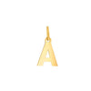 Prime & Pure 9K Yellow Gold Initial Pendant Letter A - Prime & Pure