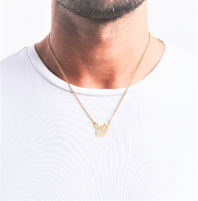 Love Peace Arabic Necklace - Prime & Pure