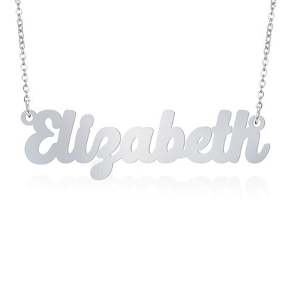 Elizabeth deals name necklace