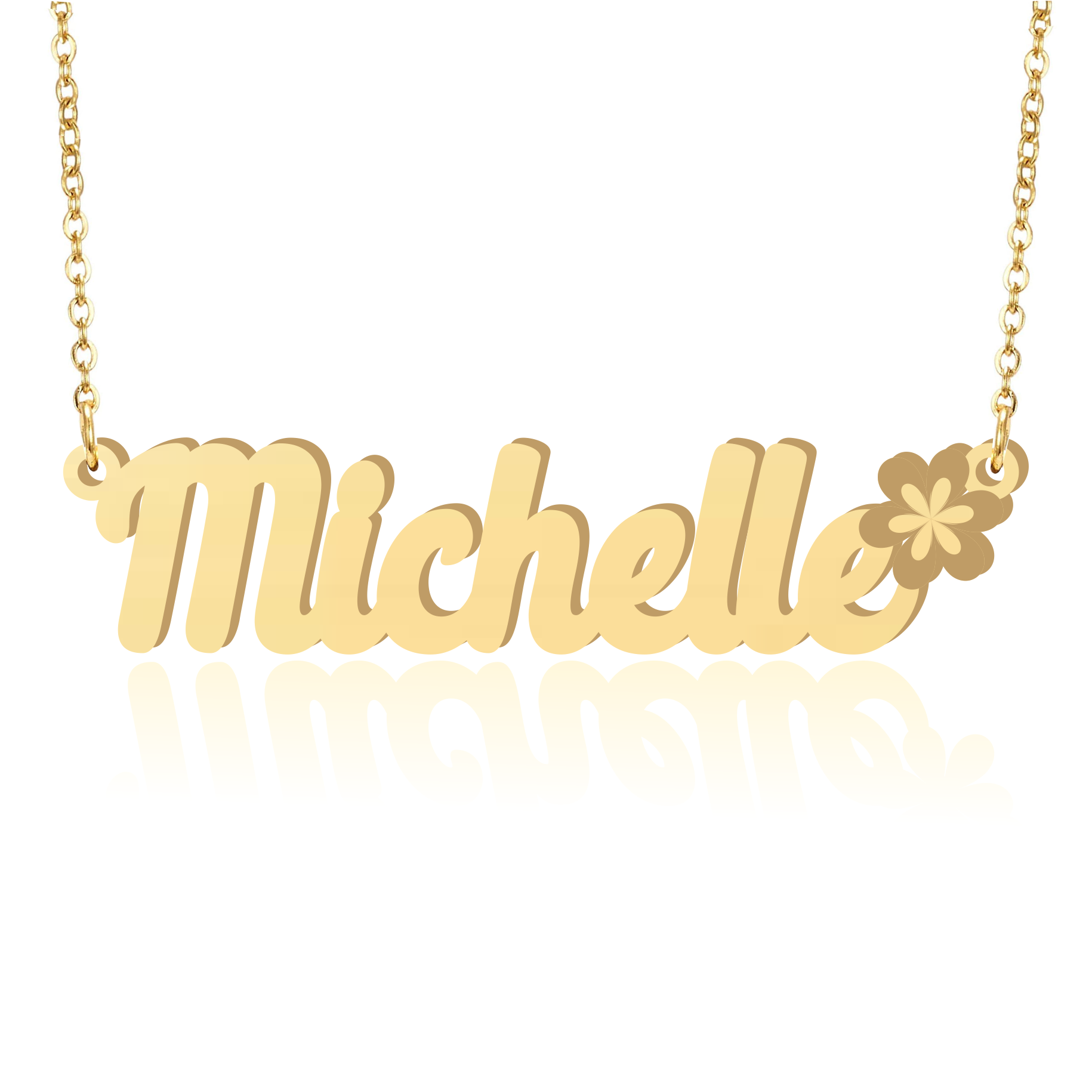 Michelle sale name necklace