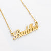 22 Karat Yellow Gold Name Necklace Cinder - Prime & Pure