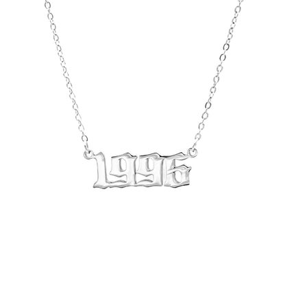 Birth year Necklace - Prime & Pure