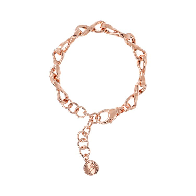 Bronzallure Purezza Twist Link Bracelet 19+5cm - Prime & Pure