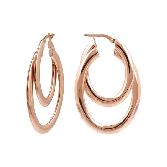 Bronzallure Purezza Linking Hoops - Prime & Pure