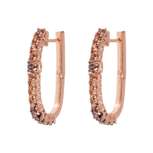 Bronzallure Miss Bronzallure Cubic Zirconia Huggie Earrings - Prime & Pure