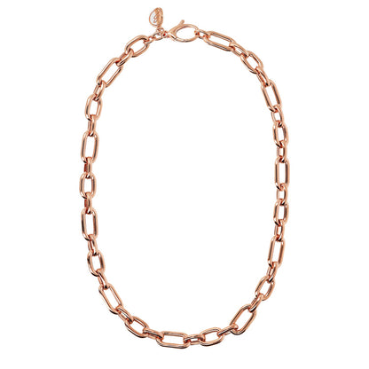 Bronzallure Purezza Oval Link Necklace 50cm - Prime & Pure