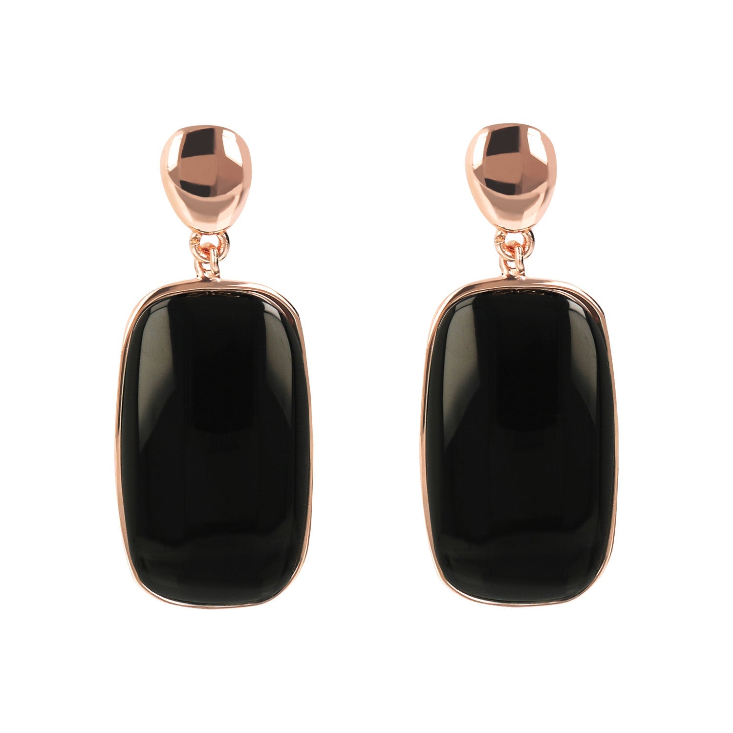 Bronzallure Alba Drop Pendant Studs - Prime & Pure