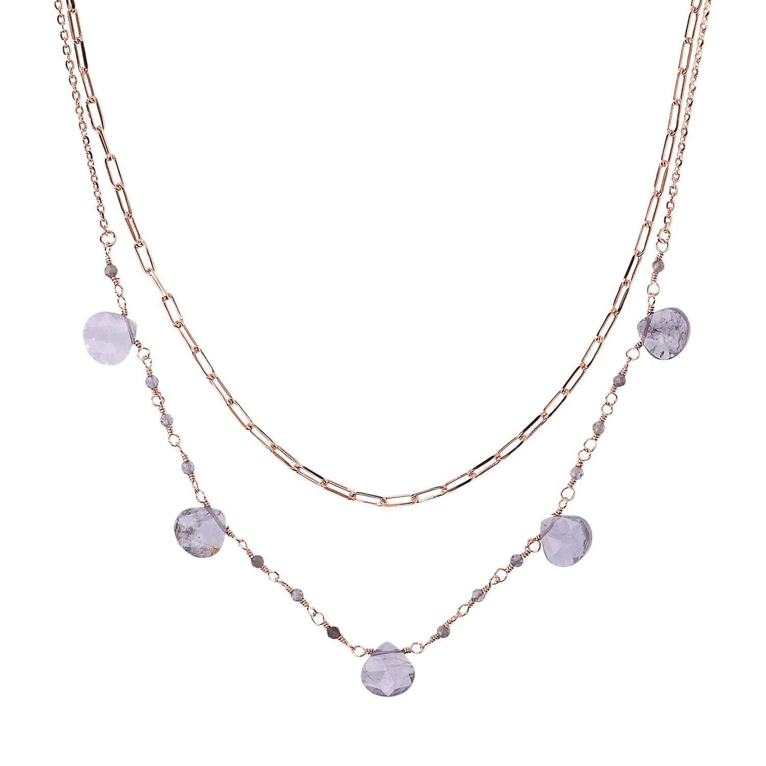 Bronzallure Variegata Multi Necklace - Prime & Pure