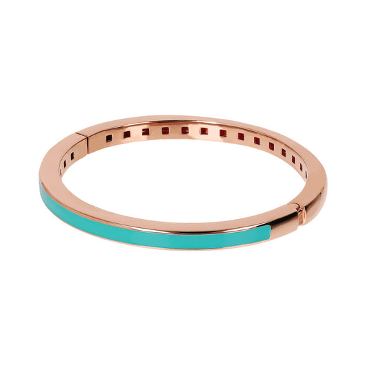 Bronzallure Miss Enamel Bangle - Prime & Pure