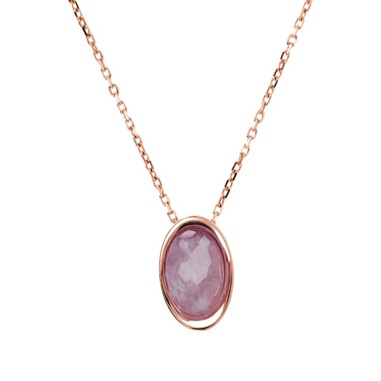 Bronzallure Felicia Amethyst Necklace - Prime & Pure