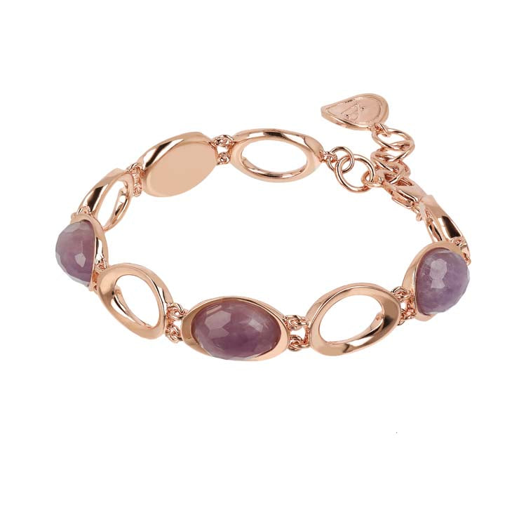 Bronzallure Felicia Amethyst Bracelet - Prime & Pure