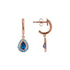 Bronzallure Miss Blue Earrings - Prime & Pure