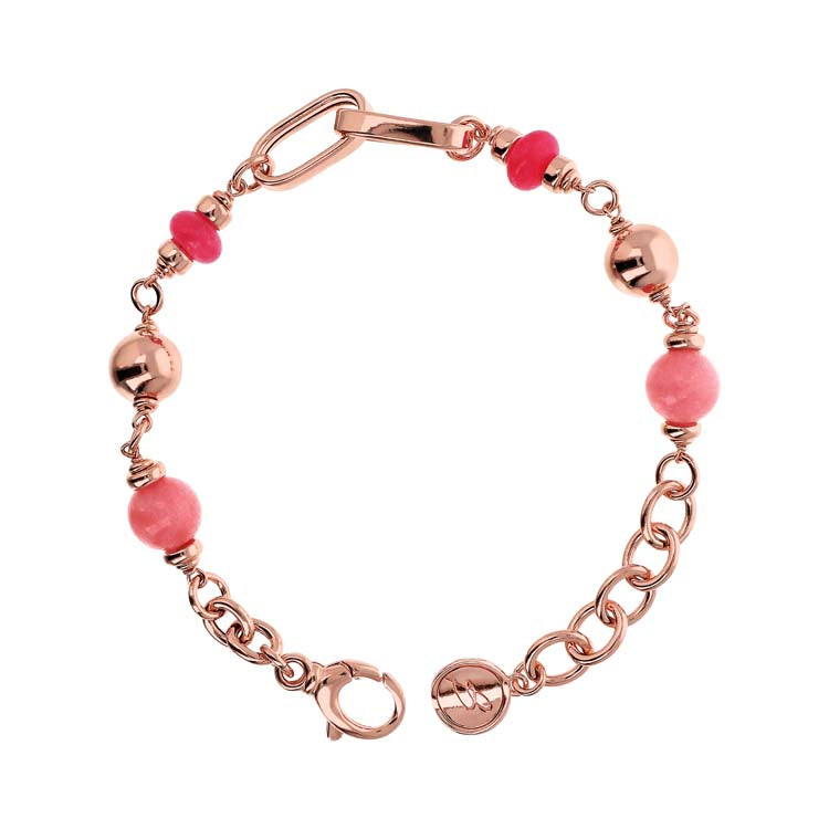 Bronzallure Felicia Pink Bracelet - Prime & Pure