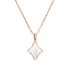 Bronzallure Alba White Mother of Pearl Necklace - Prime & Pure