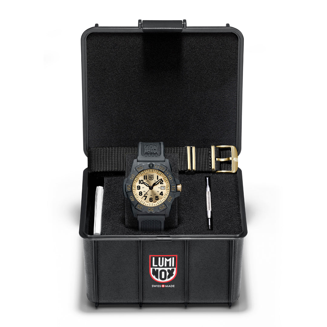 Luminox Navy SEAL Gold Limited Edition Military Watch Set - XS.3505.GP.SET - Prime & Pure