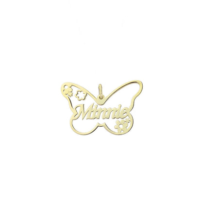 Butterfly Name Necklace - Prime & Pure