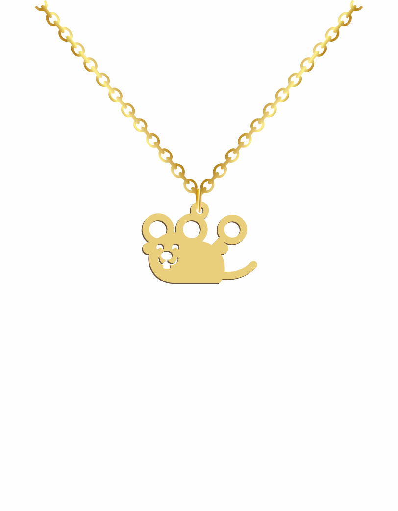 Baby mice Necklace - Prime & Pure