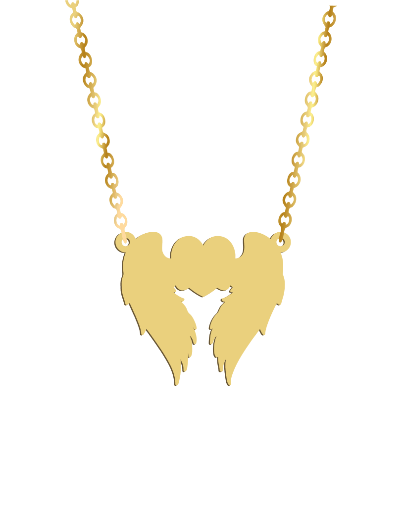 Heart Wings Necklace - Prime & Pure