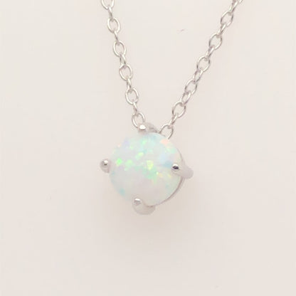 Magical Stone Silver Necklace - Prime & Pure