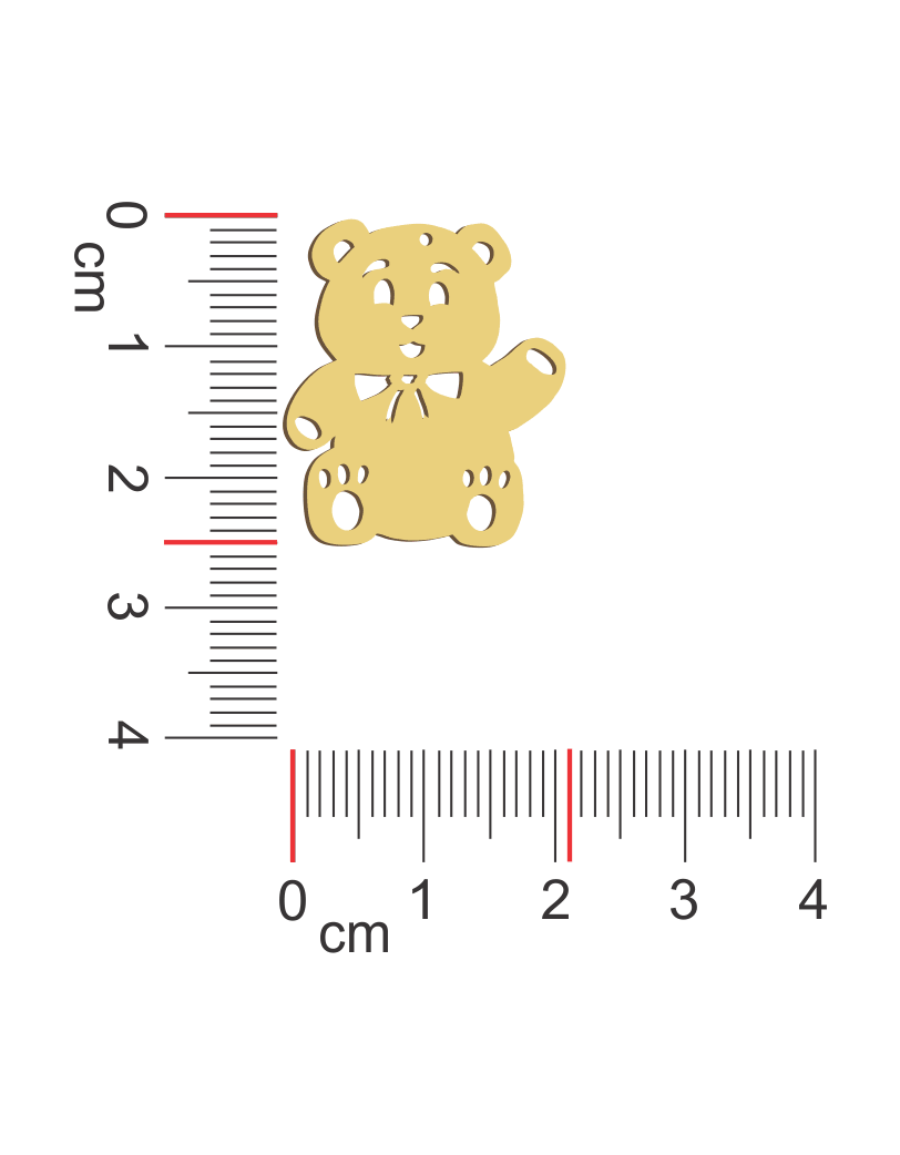 Teddy Bear Necklace - Prime & Pure