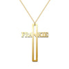 Cross Name Necklace - Prime & Pure