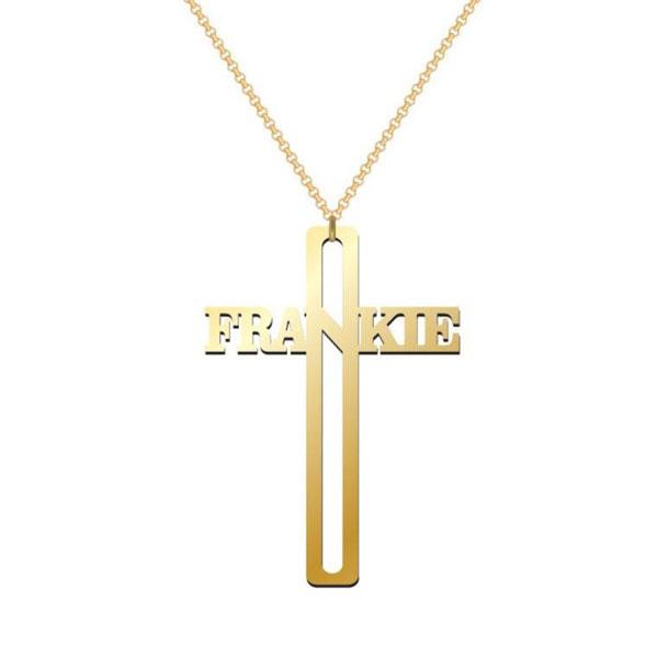 Cross Name Necklace - Prime & Pure