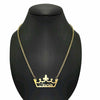 Crown Necklace with Name - Prime & Pure