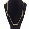 Customizable Triple Name Gold Necklace - Prime & Pure