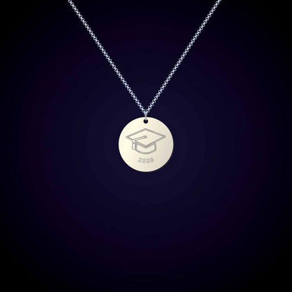 Engravable Graduation Pendant - Prime & Pure