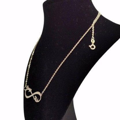 Gold Infinity Necklace - Prime & Pure